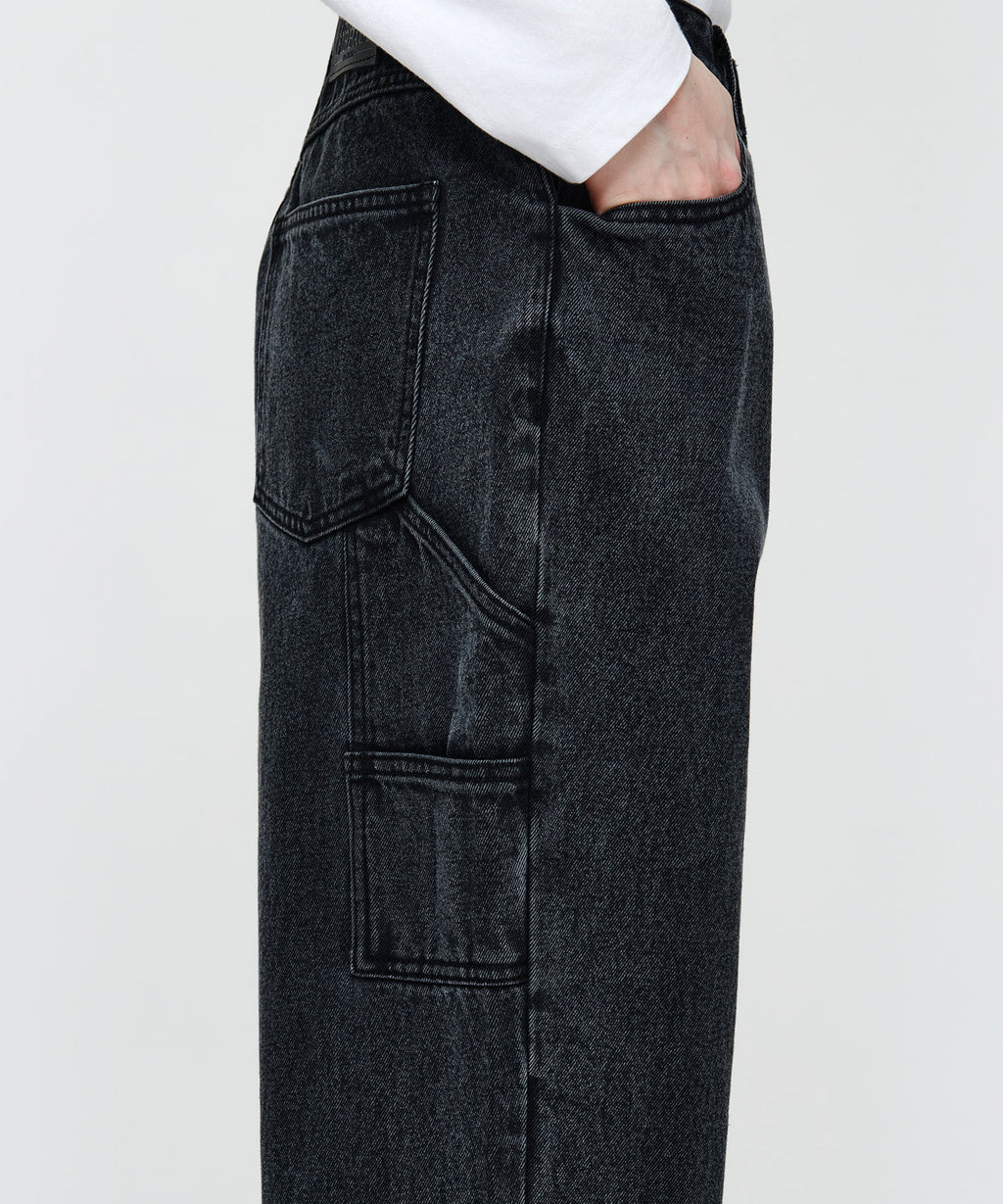 Marithe & Francois Girbaud - Loose Baggy Denim Pants (Black) product image 2 | TRAB K-Fashion Australia