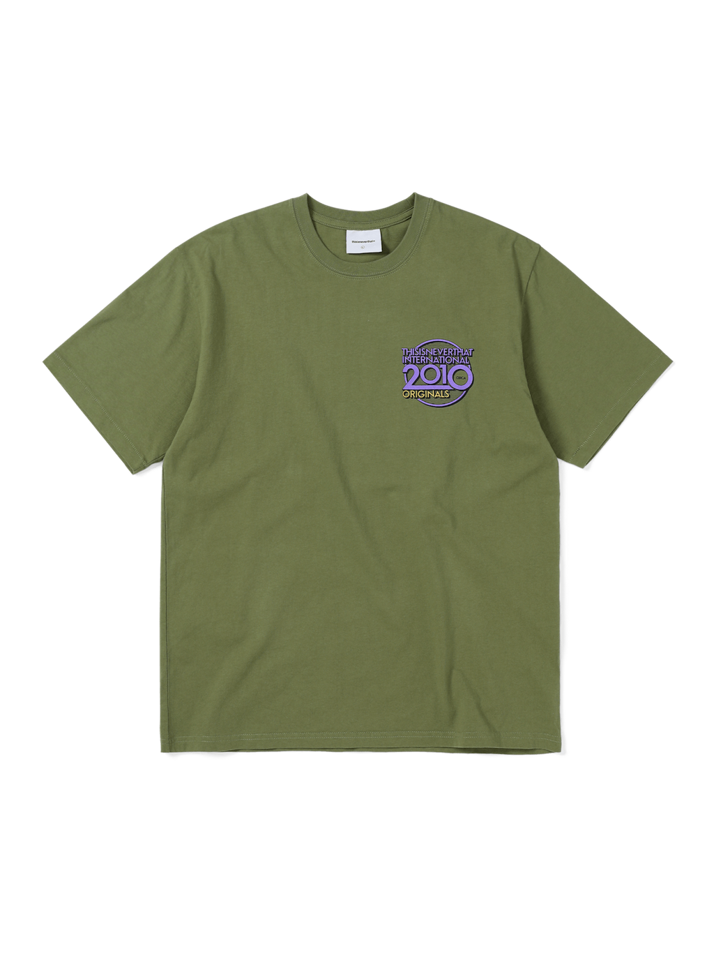 thisisneverthat - 2010 Originals Tee (Moss Green) product image 2 | TRAB K-Fashion Australia