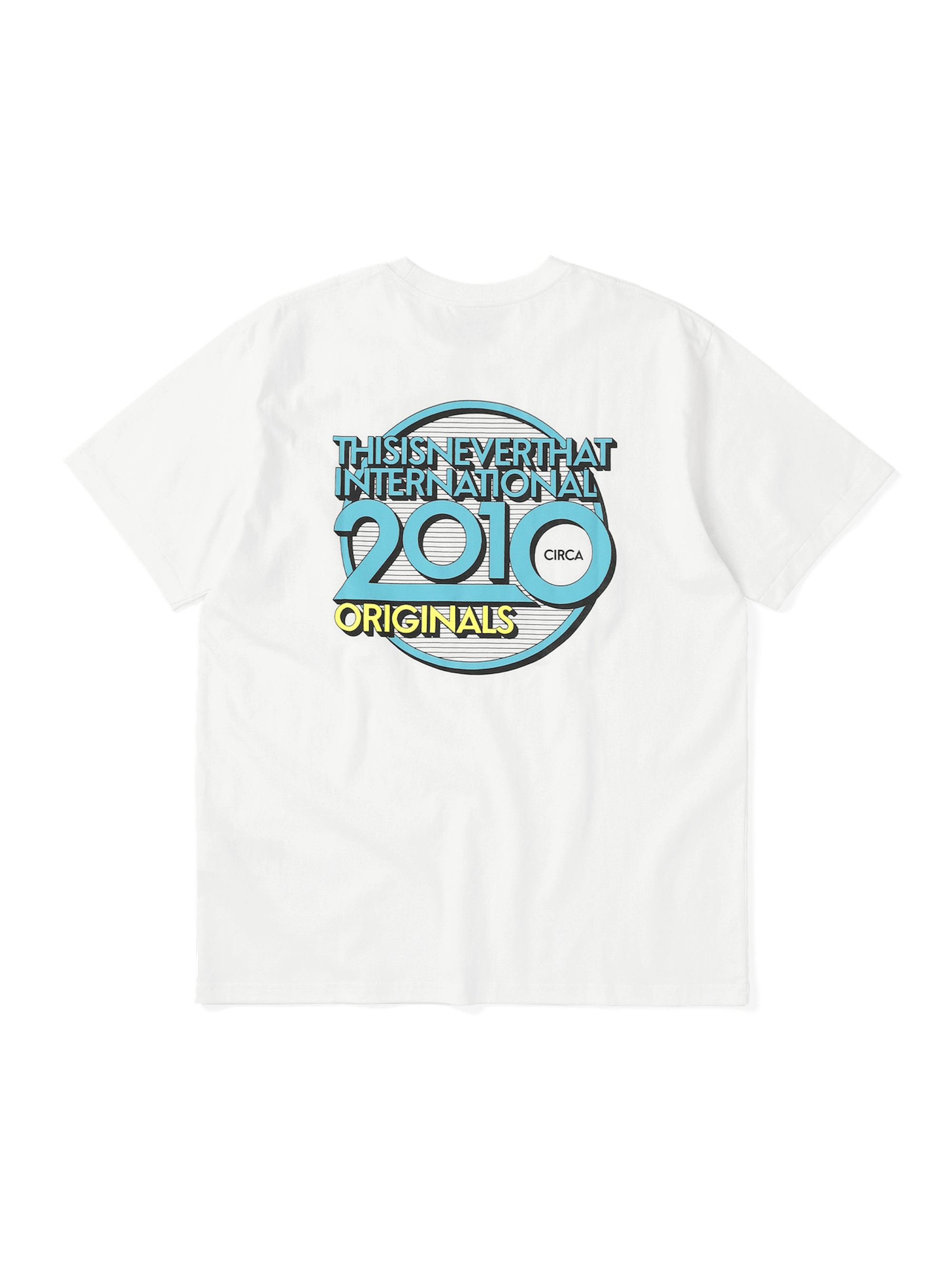 thisisneverthat - 2010 Originals Tee (White) product image 1 | TRAB K-Fashion Australia