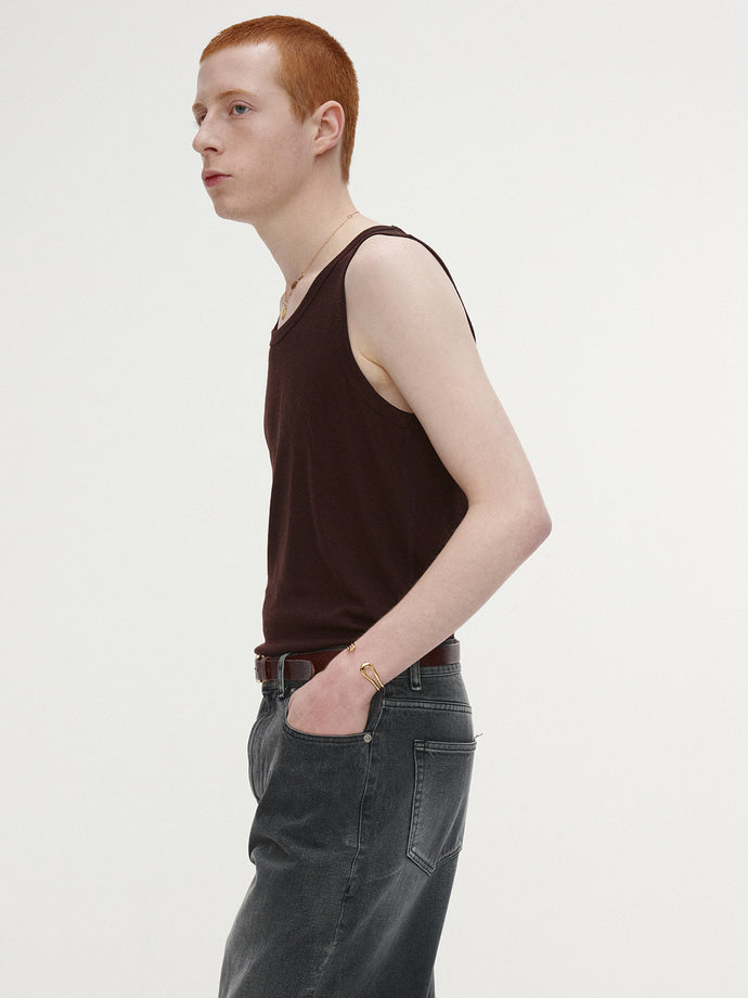 Tonywack - Loose Flared-Leg Denim Jeans (Washed Black) product image 6 | TRAB K-Fashion Australia