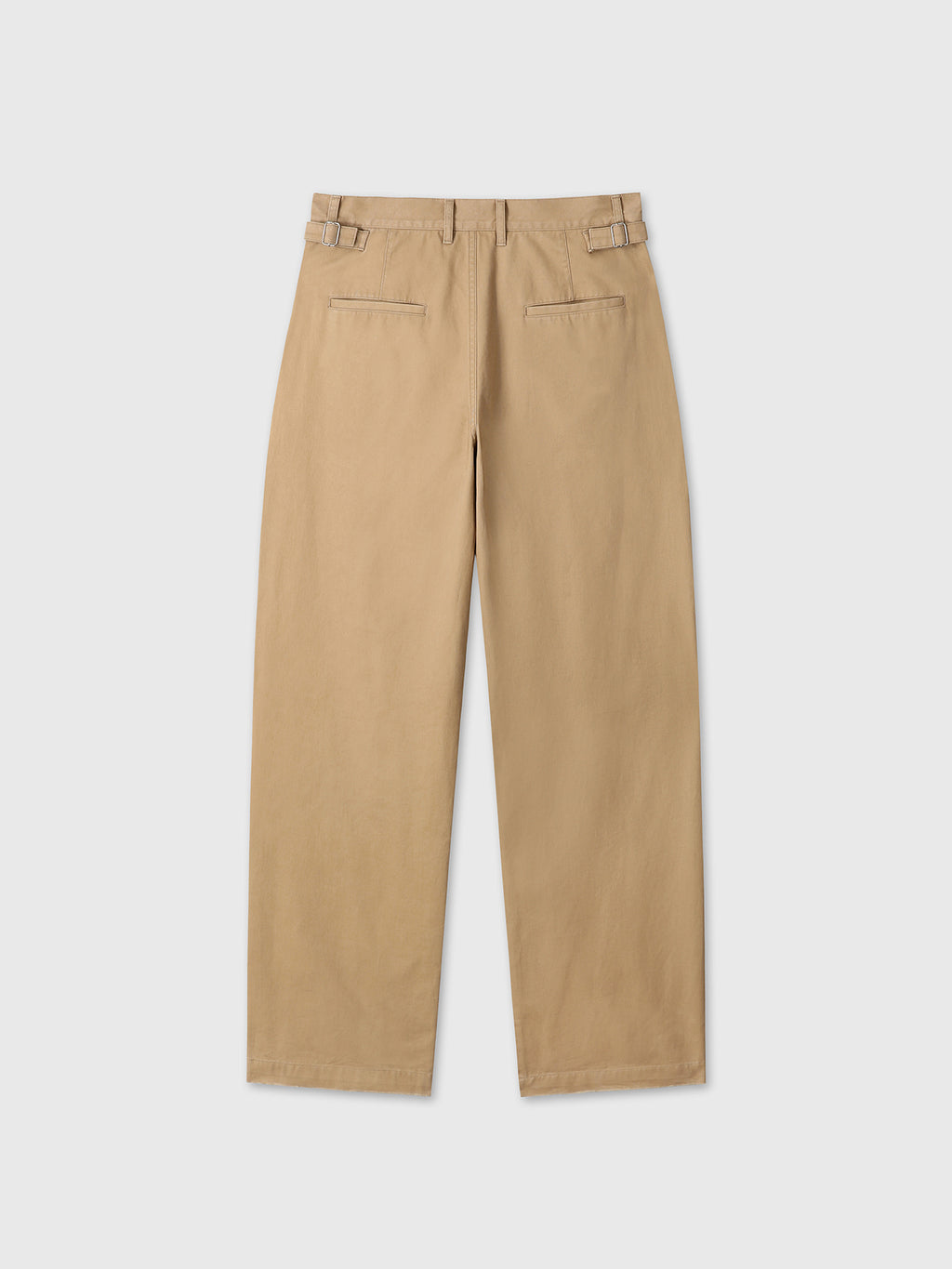 Tonywack - Wide Tapered Adjustable Chino (Beige) product image 11 | TRAB K-Fashion Australia