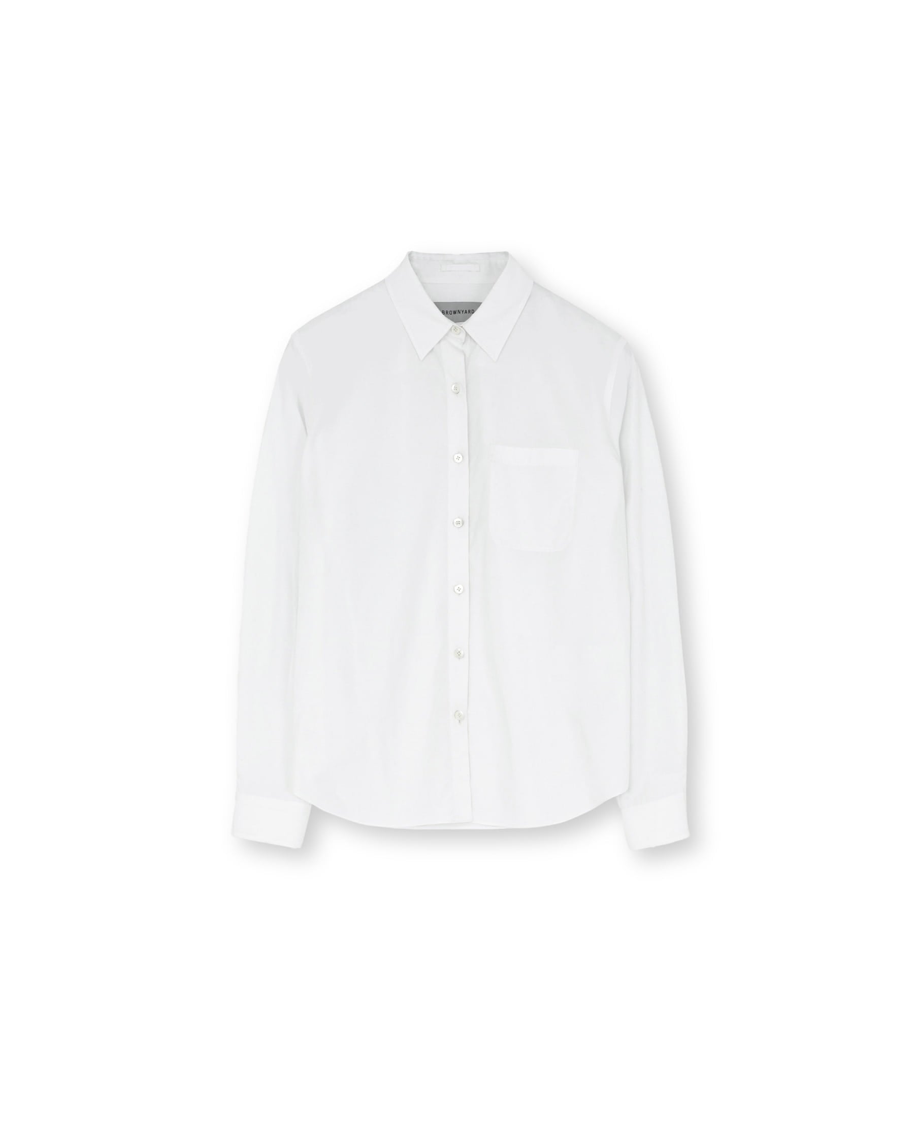 Brownyard - Essential Shirt (White) product image 3 | TRAB K-Fashion Australia