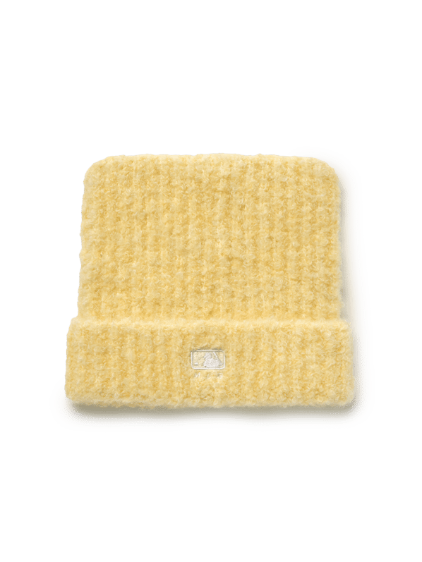 MLB Korea - Plush Meow Beanie Los Angeles Dodgers (Yellow) product image 3 | TRAB K-Fashion Australia