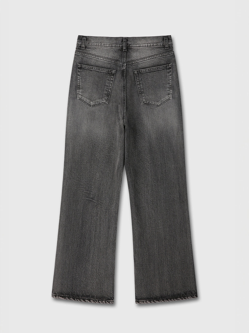 Tonywack - Loose Flared-Leg Denim Jeans (Washed Black) product image 10 | TRAB K-Fashion Australia