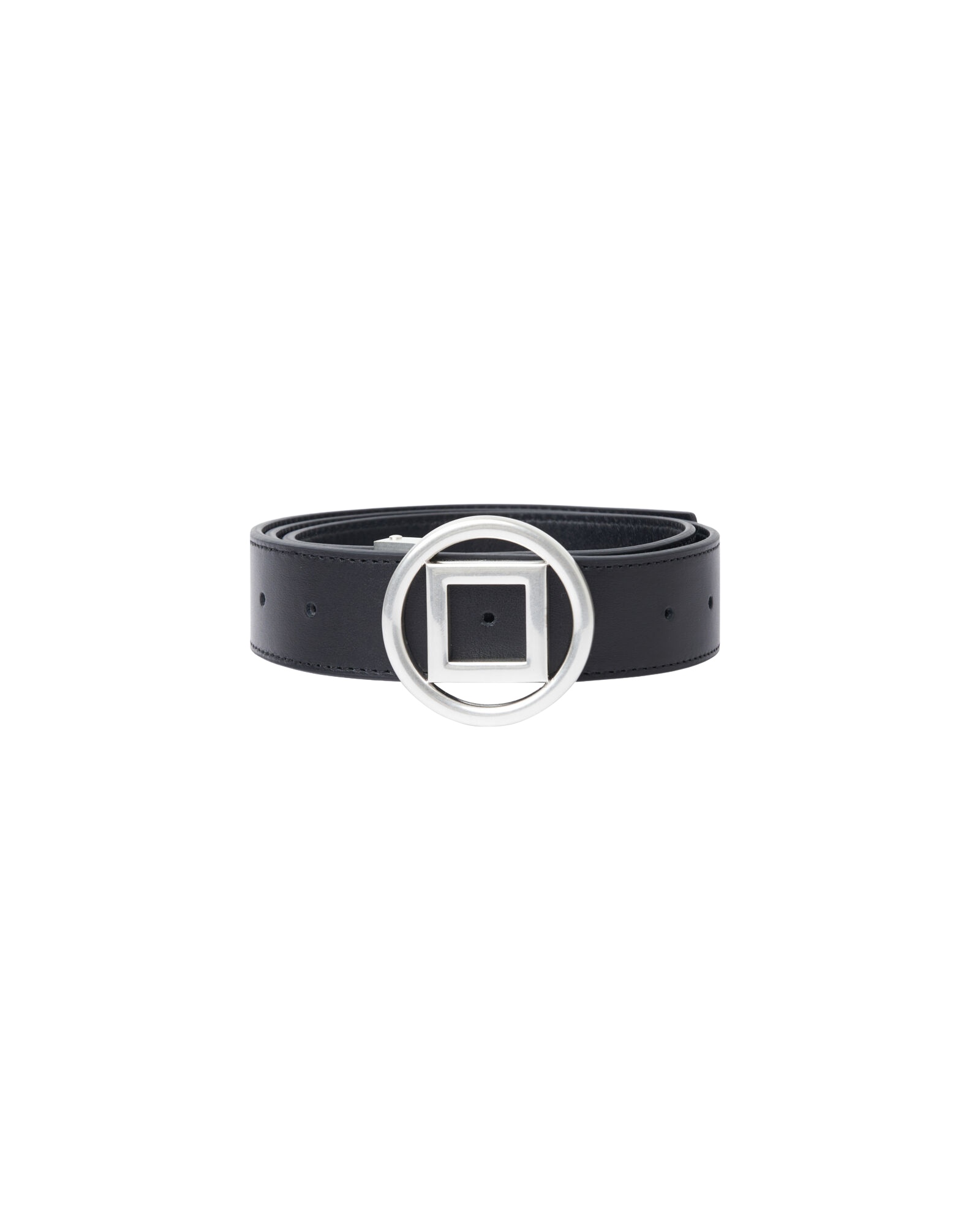 Kimhe Kim - Coin Logo Belt (Black/Silver) product image 6 | TRAB K-Fashion Australia