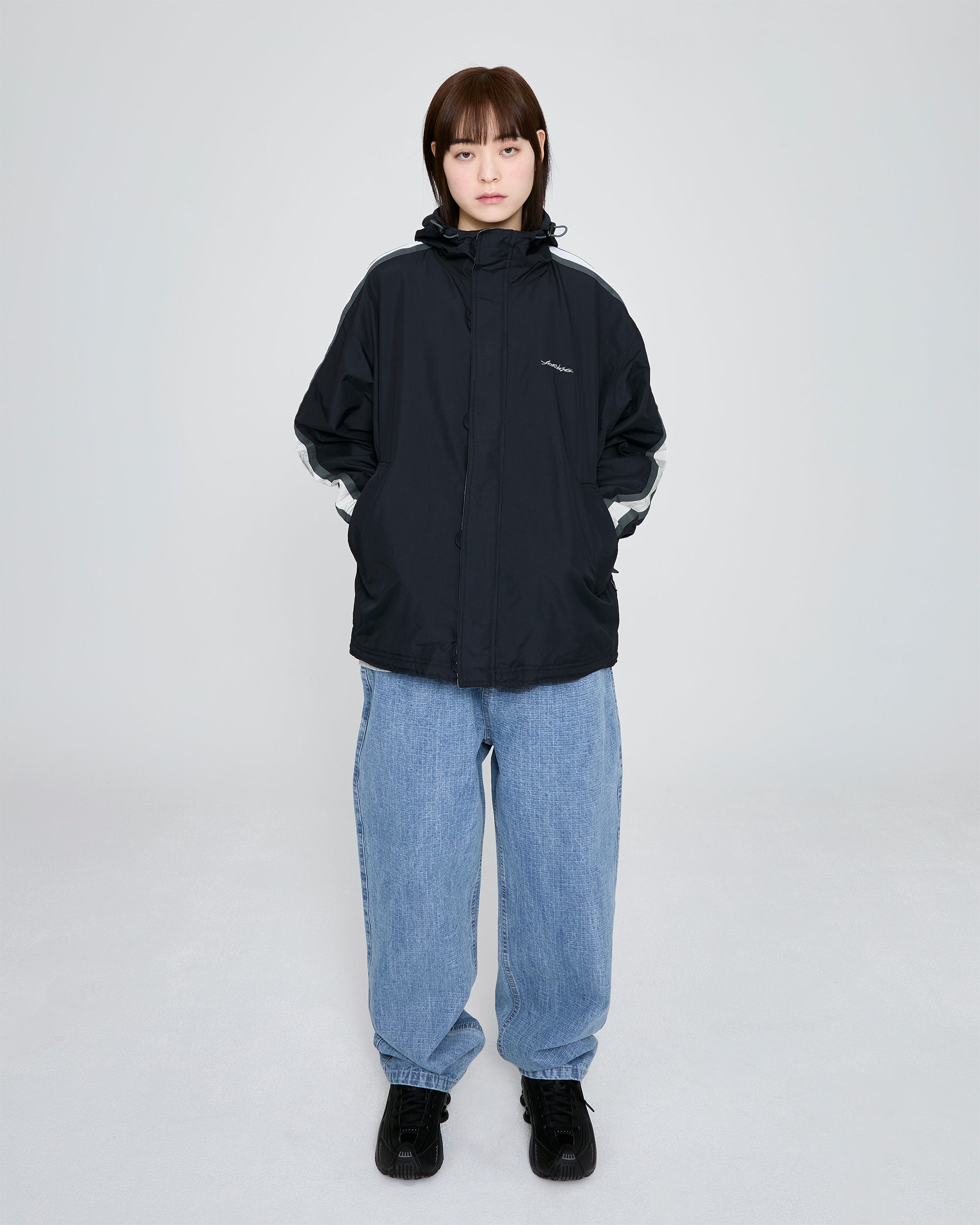 yeseyesee - Striking Windbreaker (Navy) product image 10 | TRAB K-Fashion Australia