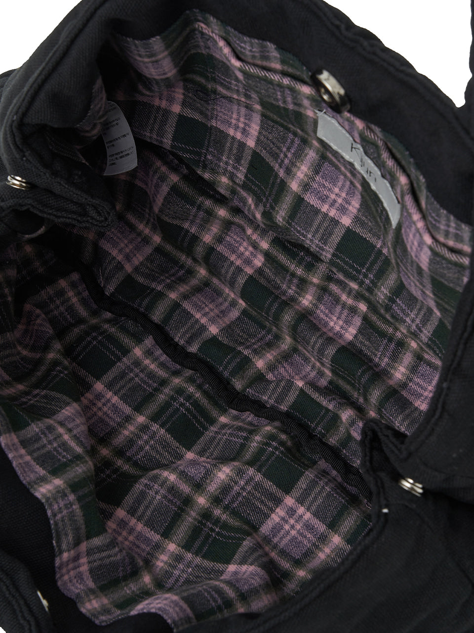 Kijun - Kuromi Patch Shopper Bag (Black) product image 7 | TRAB K-Fashion Australia