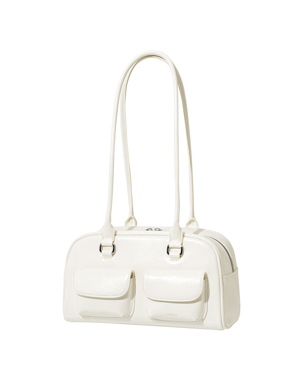 Stand Oil - Chubby bag (White) product image 2 | TRAB K-Fashion Australia