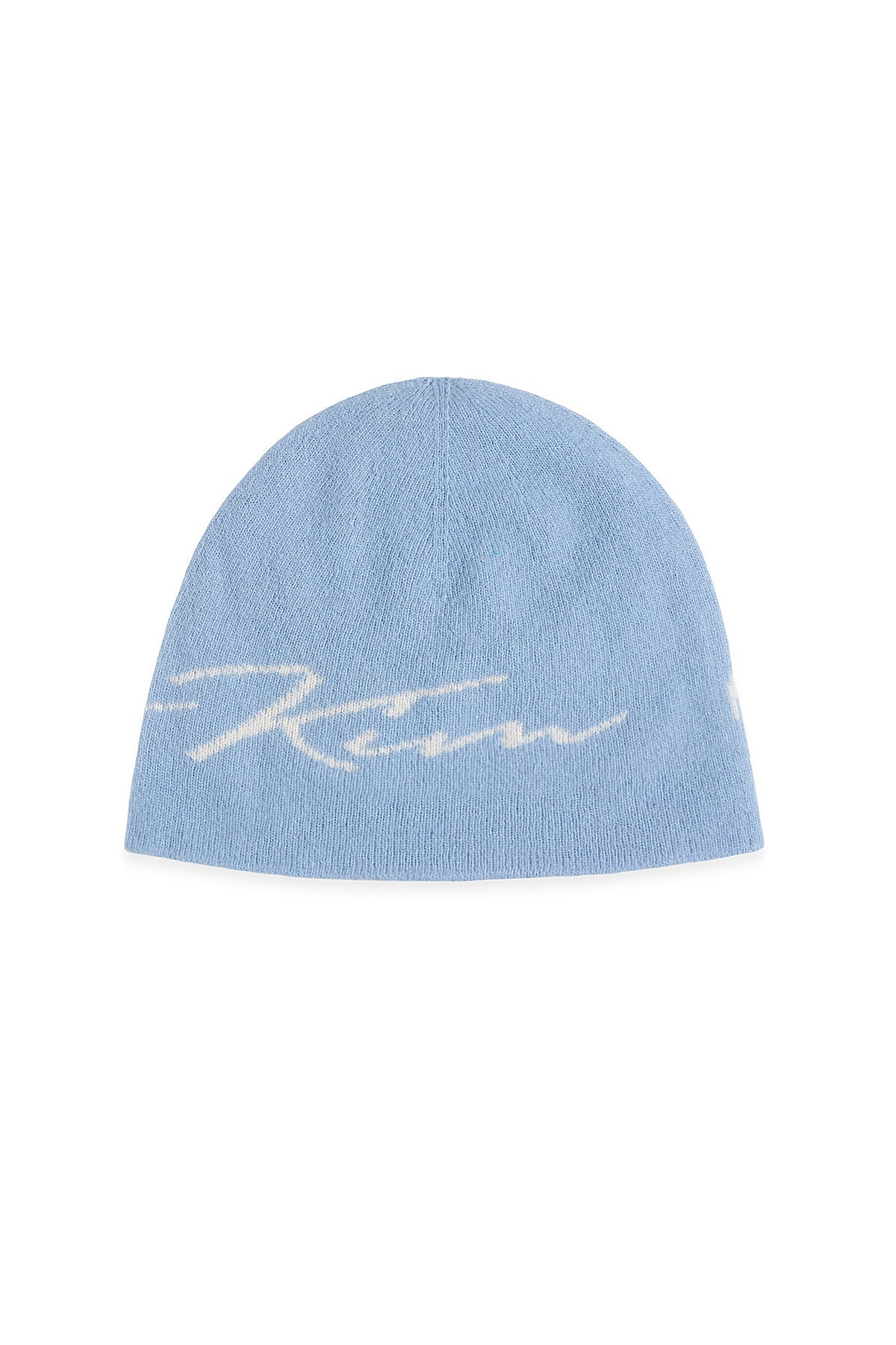 Matin Kim - Matin Logo Script Beanie (Blue) product image 2 | TRAB K-Fashion Australia