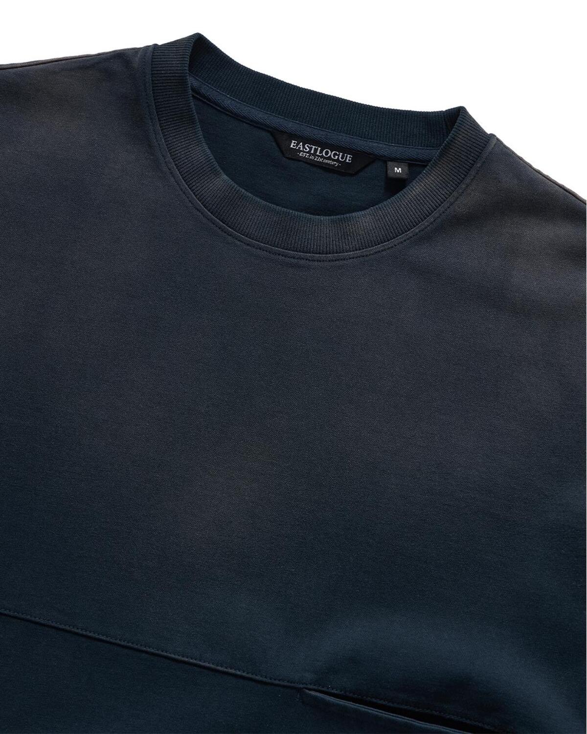 Eastlogue - Bleached Pocket T- Shirts (Navy) product image 3 | TRAB K-Fashion Australia