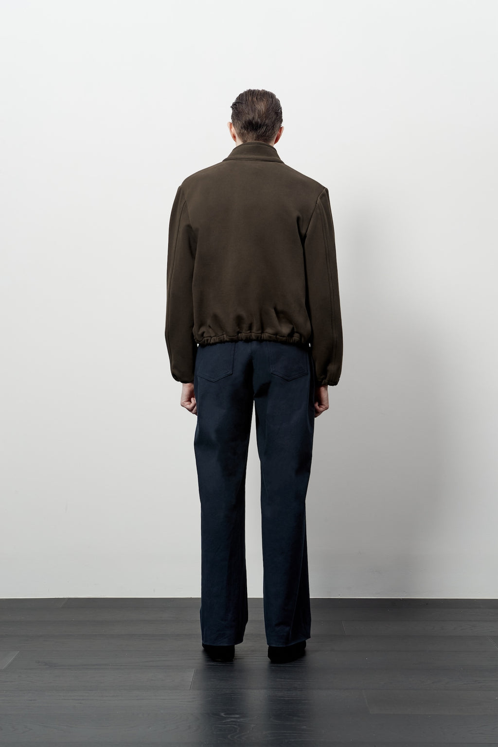 Stu - French Terry Jacket (Brown) product image 4 | TRAB K-Fashion Australia