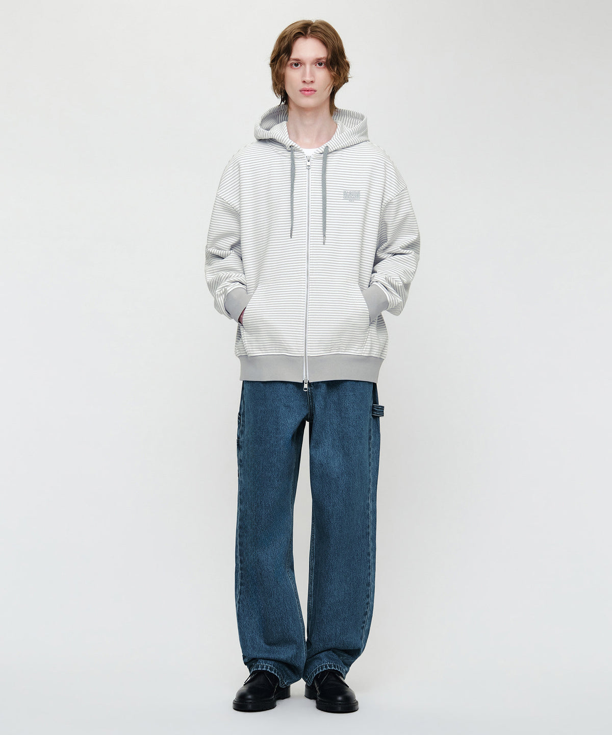 Marithe & Francois Girbaud - Loose Baggy Denim Pants (Blue) product image 3 | TRAB K-Fashion Australia