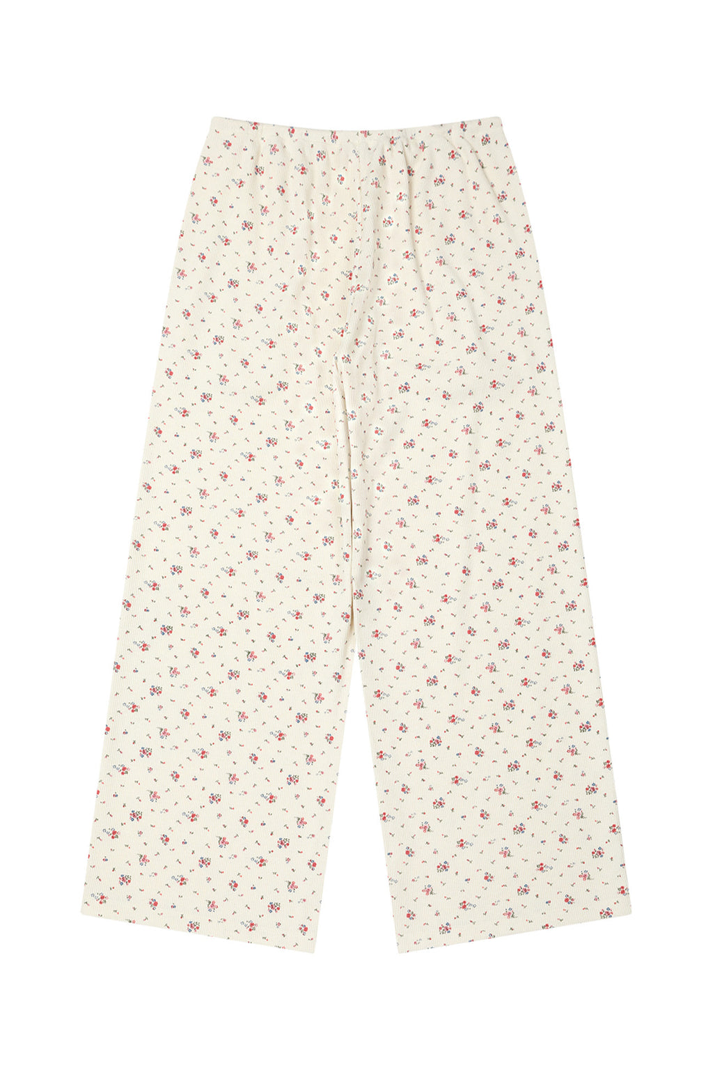 Deinet - Soft Waffle Flower Jersey Pants (Ivory) product image 11 | TRAB K-Fashion Australia