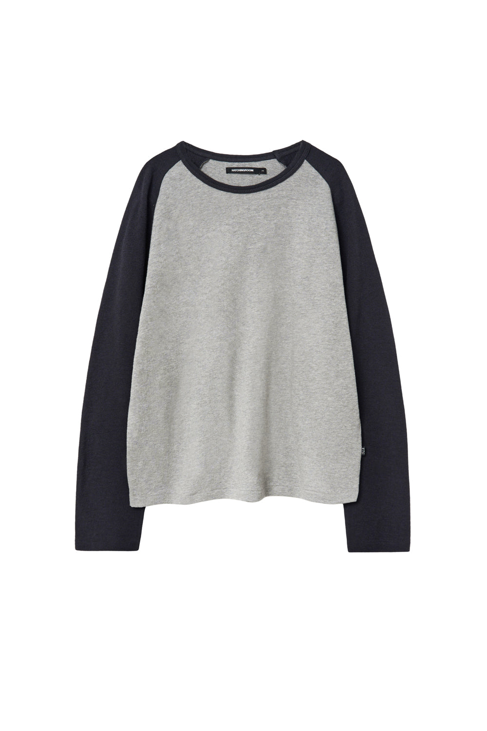 Hatchingroom - Raglan Tee Blue (Charcoal/M.Grey) product image 1 | TRAB K-Fashion Australia