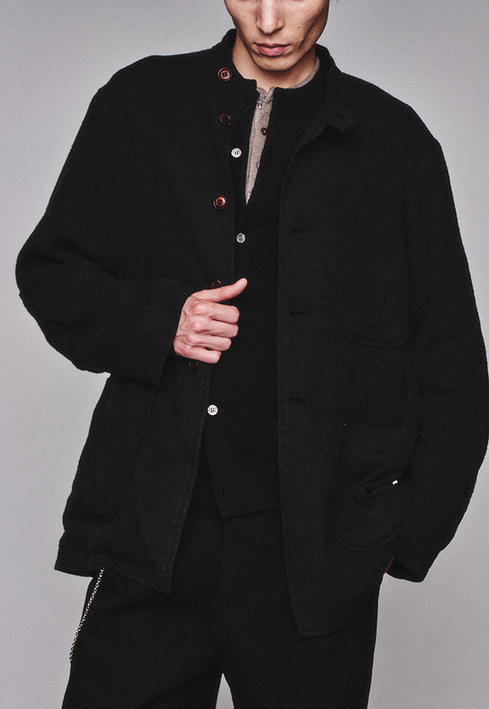 Art if acts - Silk French Forestiere Jacket (Black) product image 6 | TRAB K-Fashion Australia