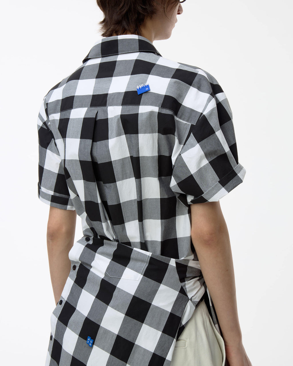 Ader Error - Sig; BL Tag half sleeve shirts 02 (Noir) product image 20 | TRAB K-Fashion Australia