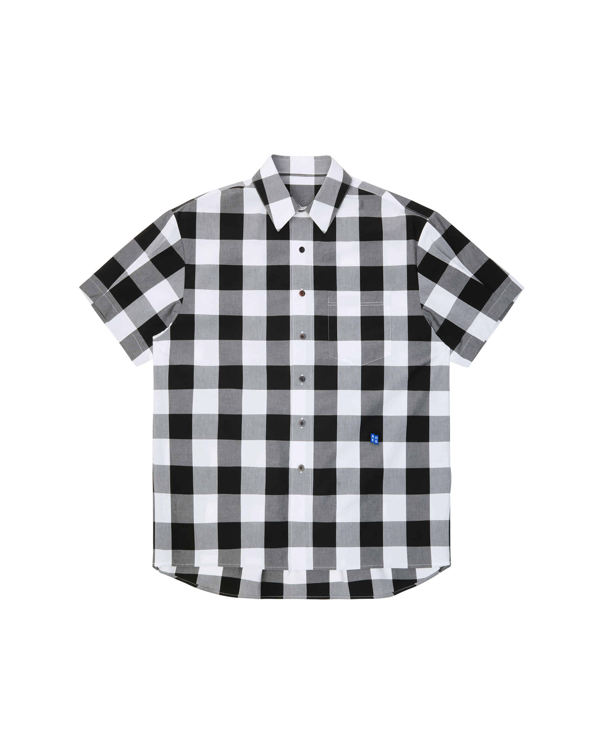 Ader Error - Sig; BL Tag half sleeve shirts 02 (Noir) product image 11 | TRAB K-Fashion Australia