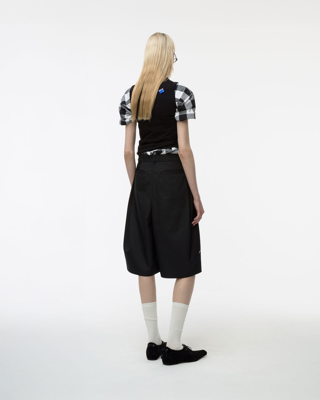 Ader Error - Sig; BL Tag half sleeve shirts 02 (Noir) product image 7 | TRAB K-Fashion Australia