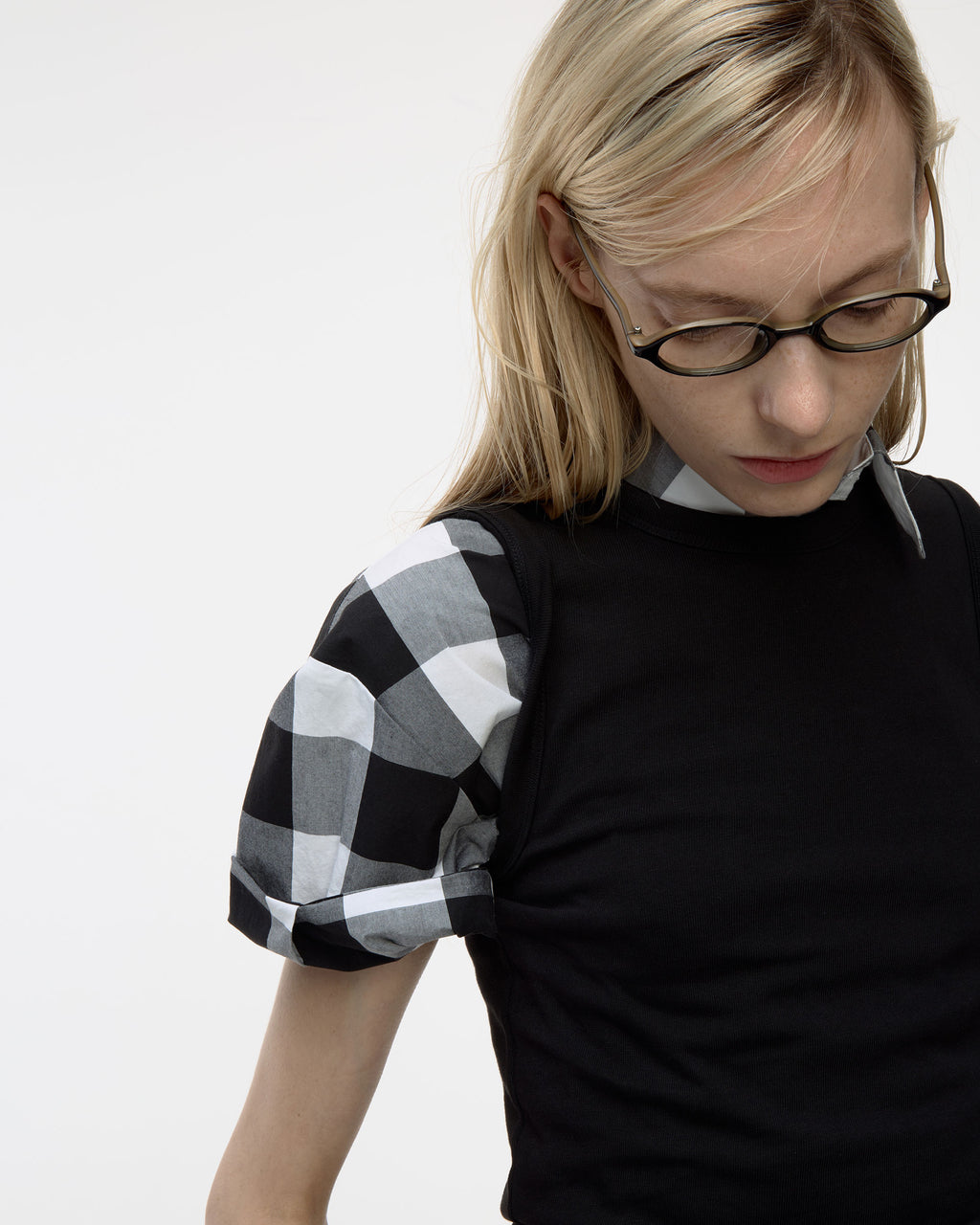 Ader Error - Sig; BL Tag half sleeve shirts 02 (Noir) product image 9 | TRAB K-Fashion Australia