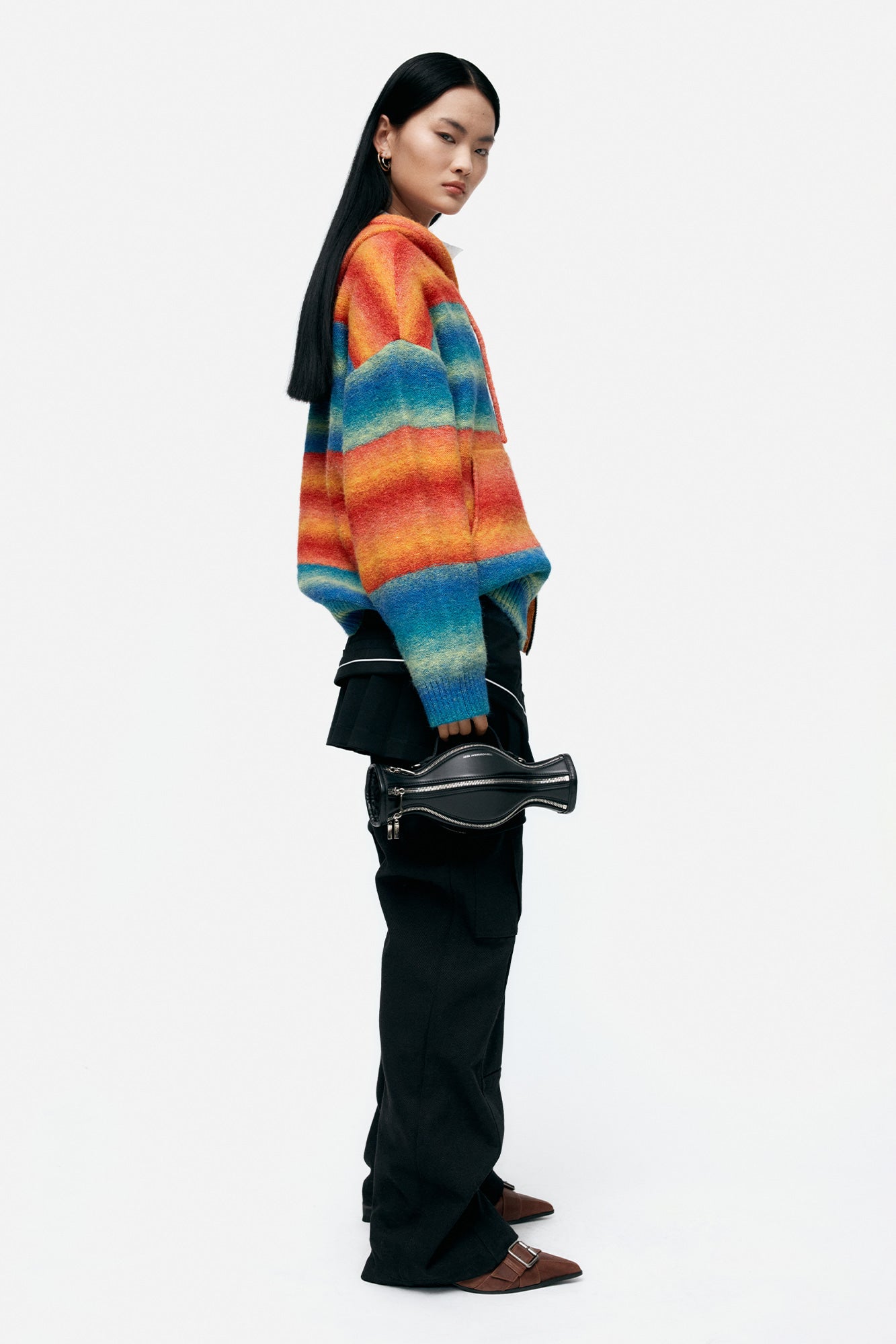 Andersson Bell - Unisex Multi Gradient Hoodie (Multi) product image 9 | TRAB K-Fashion Australia
