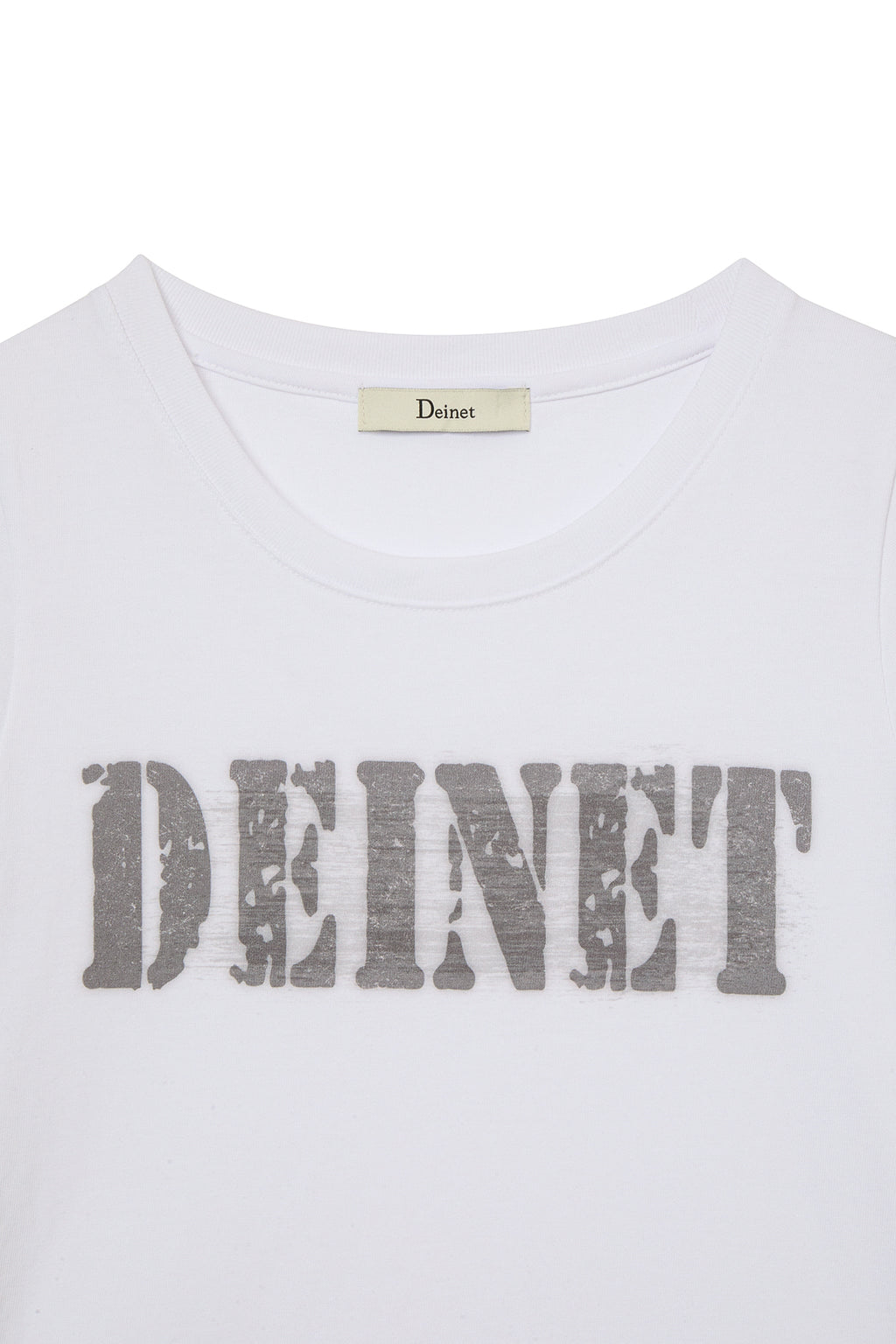 Deinet - Typo Graphic2 T-Shirt (White) product image 11 | TRAB K-Fashion Australia