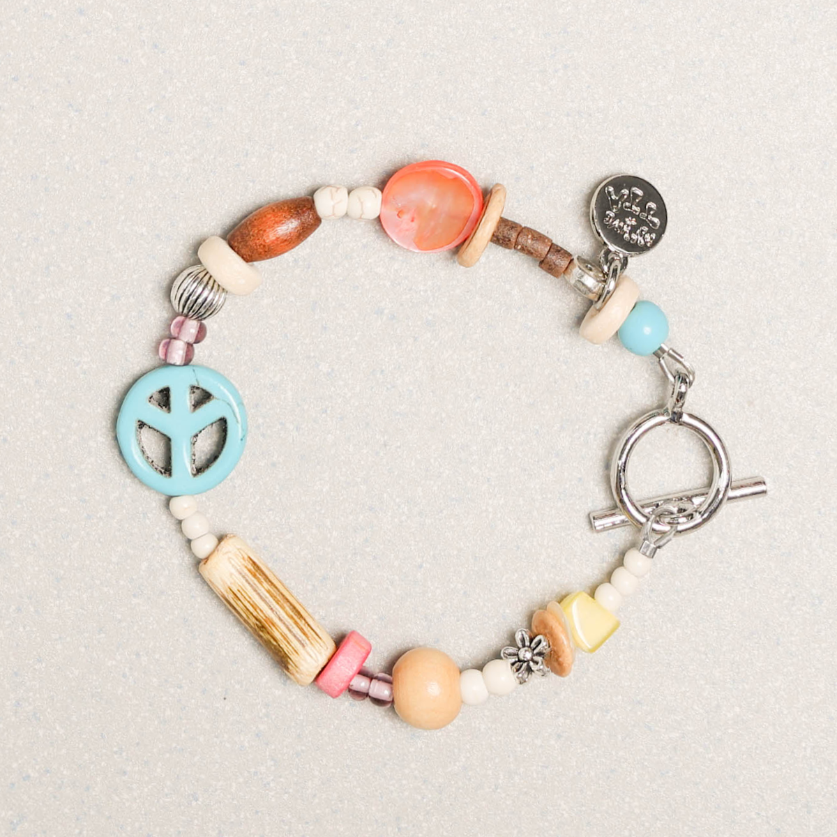 Towtow Archive - Peacemark Symbol Bracelet (Leaf Green) product image 10 | TRAB K-Fashion Australia