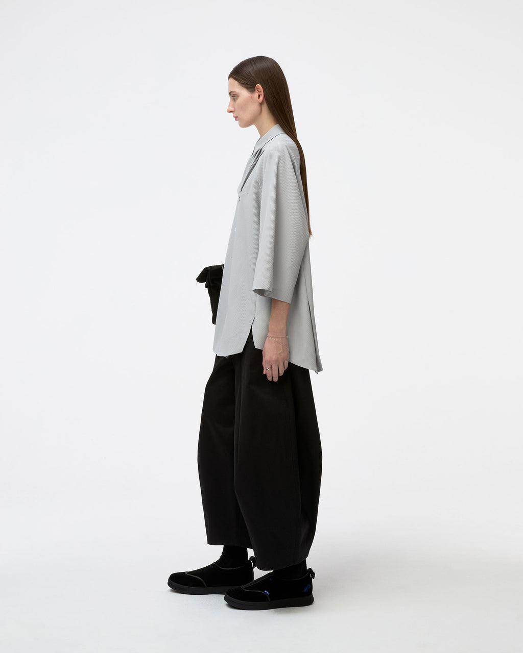 Ader Error - Half Sleeve Shirt Product. 56 (Grey) product image 4 | TRAB K-Fashion Australia