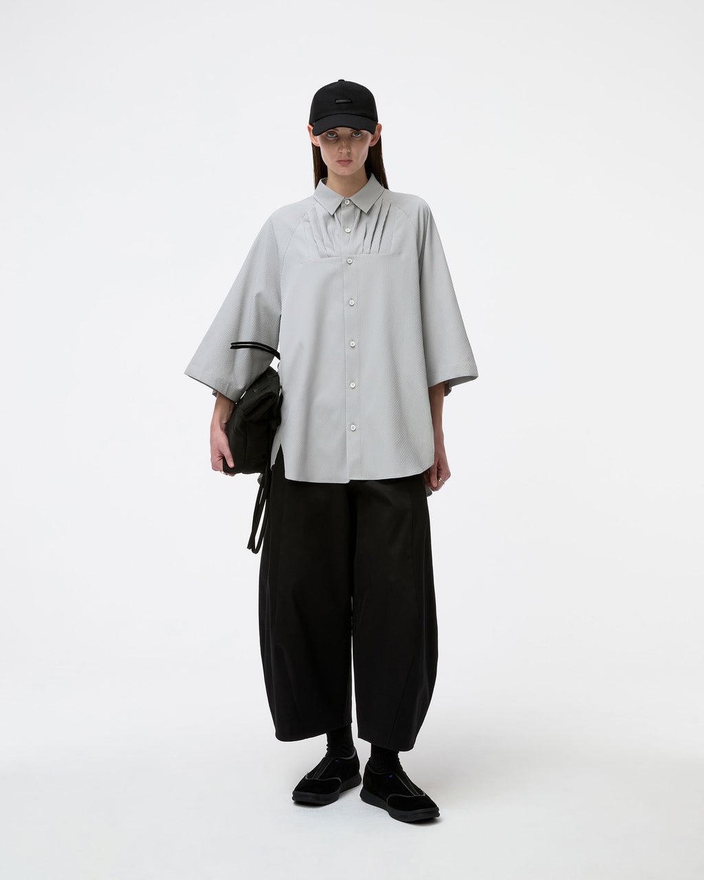 Ader Error - Half Sleeve Shirt Product. 56 (Grey) product image 5 | TRAB K-Fashion Australia