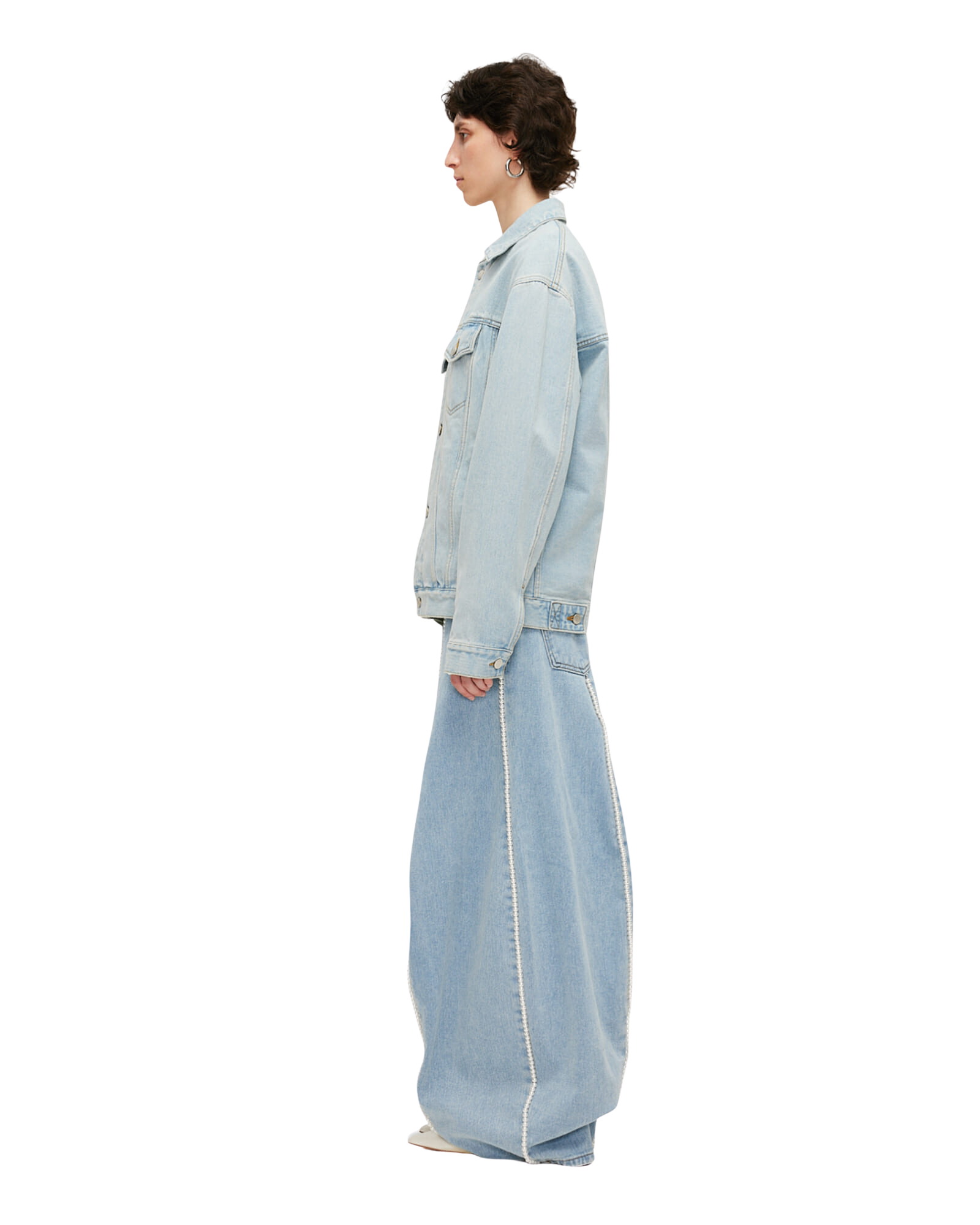 Kimhe Kim - Denim Jacket (Blue) product image 3 | TRAB K-Fashion Australia