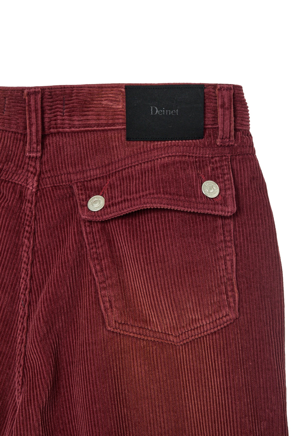 Deinet - Straight Brush Corduroy Pants (Burgundy) product image 8 | TRAB K-Fashion Australia