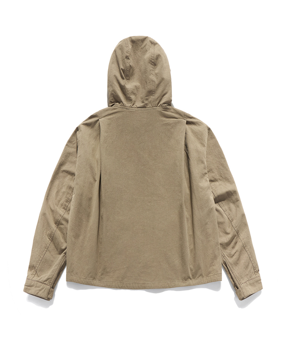 Eastlogue - Deck Hoodied Flare Parka (Sand) product image 6 | TRAB K-Fashion Australia