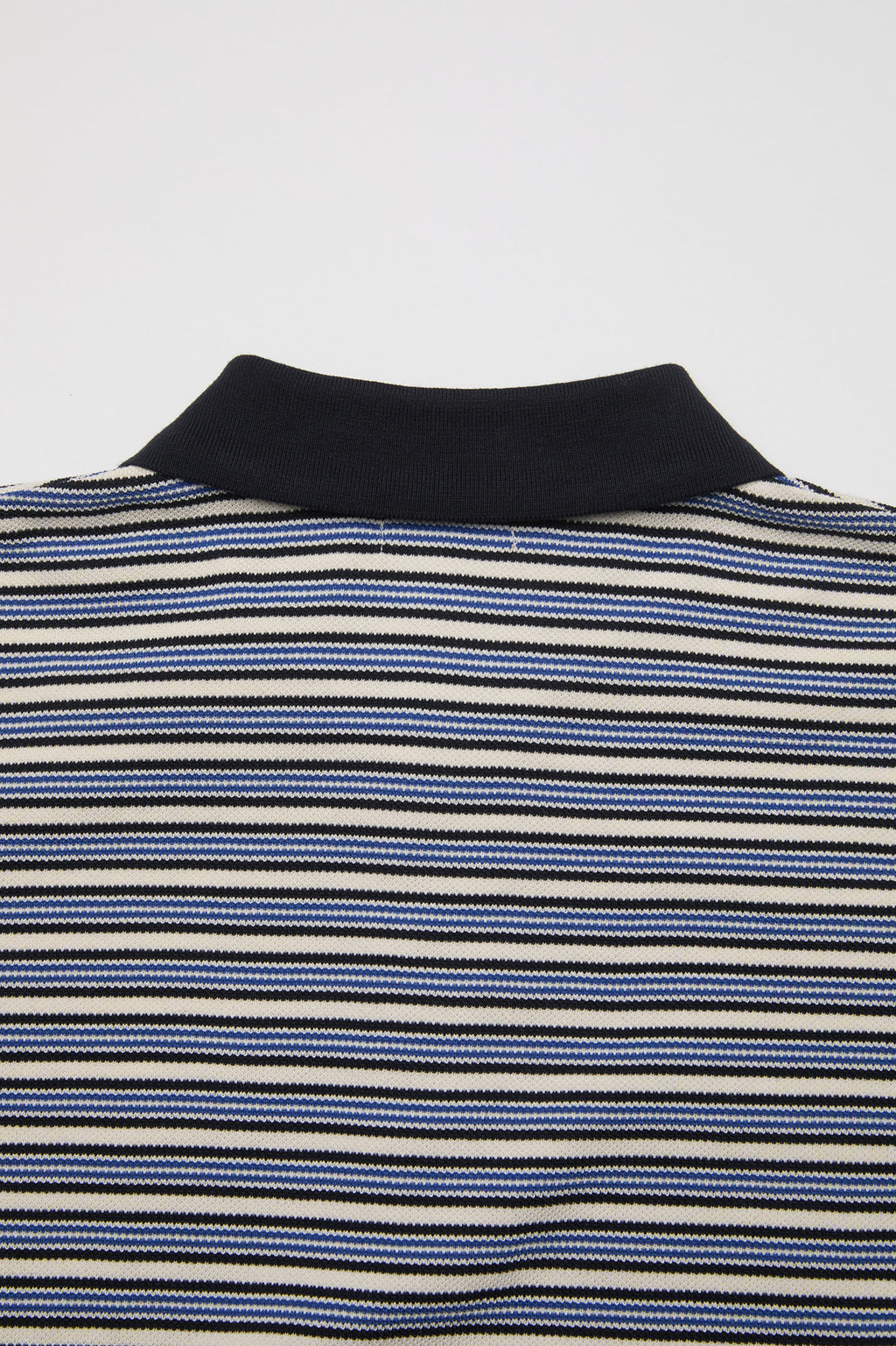 Coor - Multi-Pin Stripe Polo Shirt (Blue) product image 6 | TRAB K-Fashion Australia