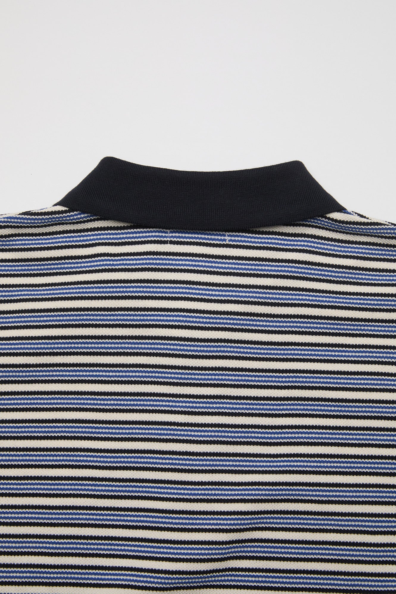 Coor - Multi-Pin Stripe Polo Shirt (Blue) product image 6 | TRAB K-Fashion Australia