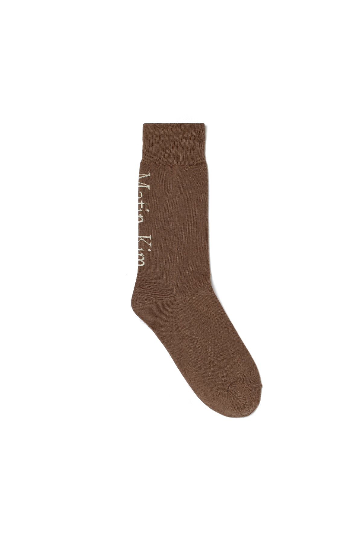 Matin Kim - Matin Silket Half Socks (Cocoa) product image 1 | TRAB K-Fashion Australia