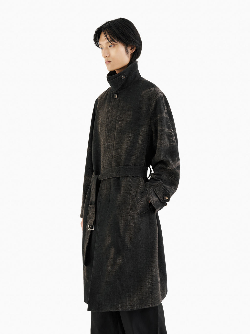 Jiyong Kim - Sun-Bleached Mac Coat (Ilmin Museum Of Arts) product image 4 | TRAB K-Fashion Australia