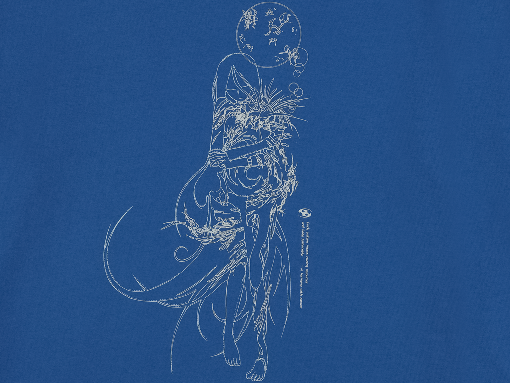 San San Gear - Cyclarian T-Shirt (Blue) product image 10 | TRAB K-Fashion Australia