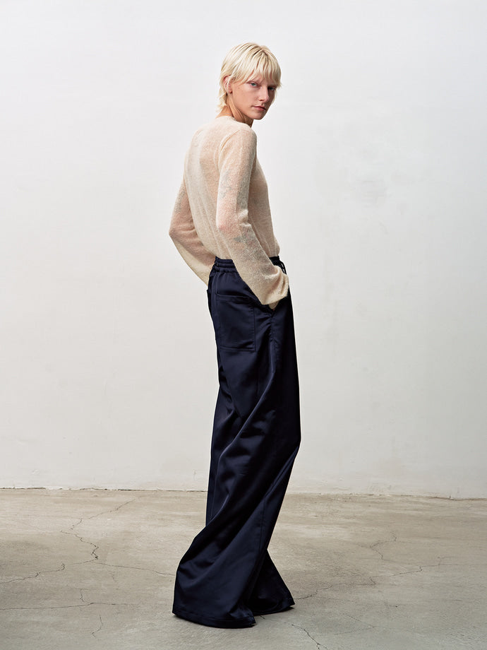 Tonywack - Silky Banding Lounge Pants (Navy) product image 6 | TRAB K-Fashion Australia