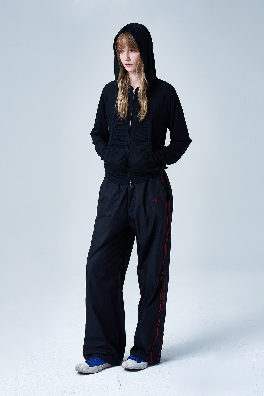 Deinet - Solid Nylon Pants (Black) product image 7 | TRAB K-Fashion Australia