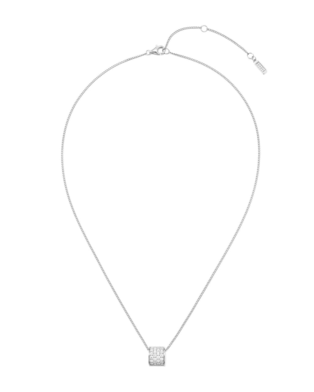 Numbering - Pave Dome Pendant Necklace #3804 product image 6 | TRAB K-Fashion Australia