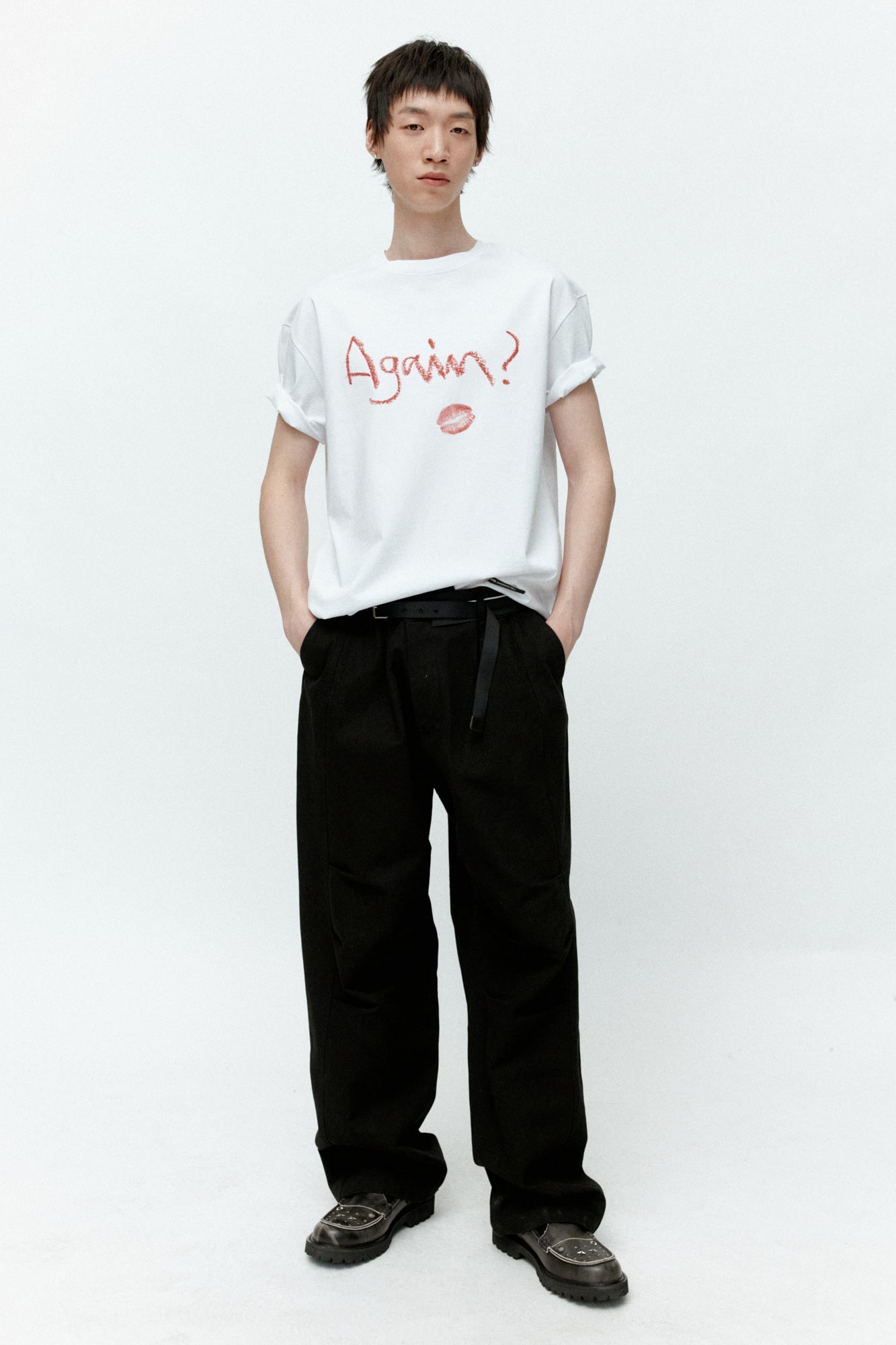 Andersson Bell - (essential) Unisex Again Lip T-Shirt (Essential) product image 2 | TRAB K-Fashion Australia