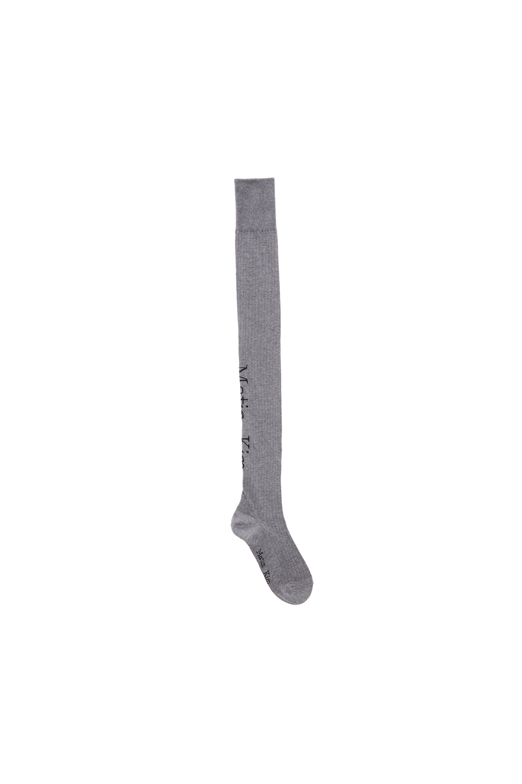 Matin Kim - Matin Over Knee Socks (Grey) product image 1 | TRAB K-Fashion Australia