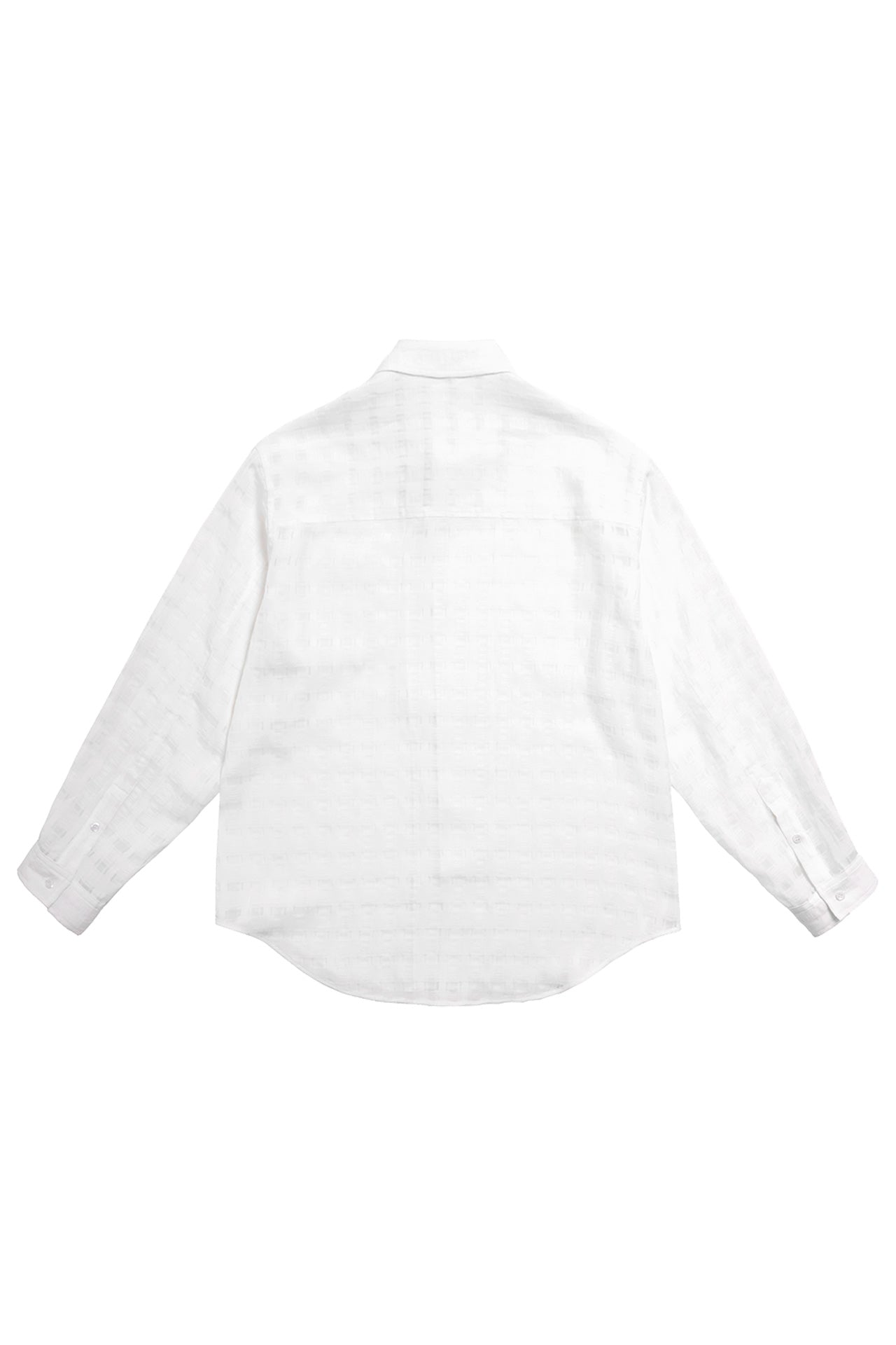 STU - Comfortable Check Shirt (White) product image 14 | TRAB K-Fashion Australia