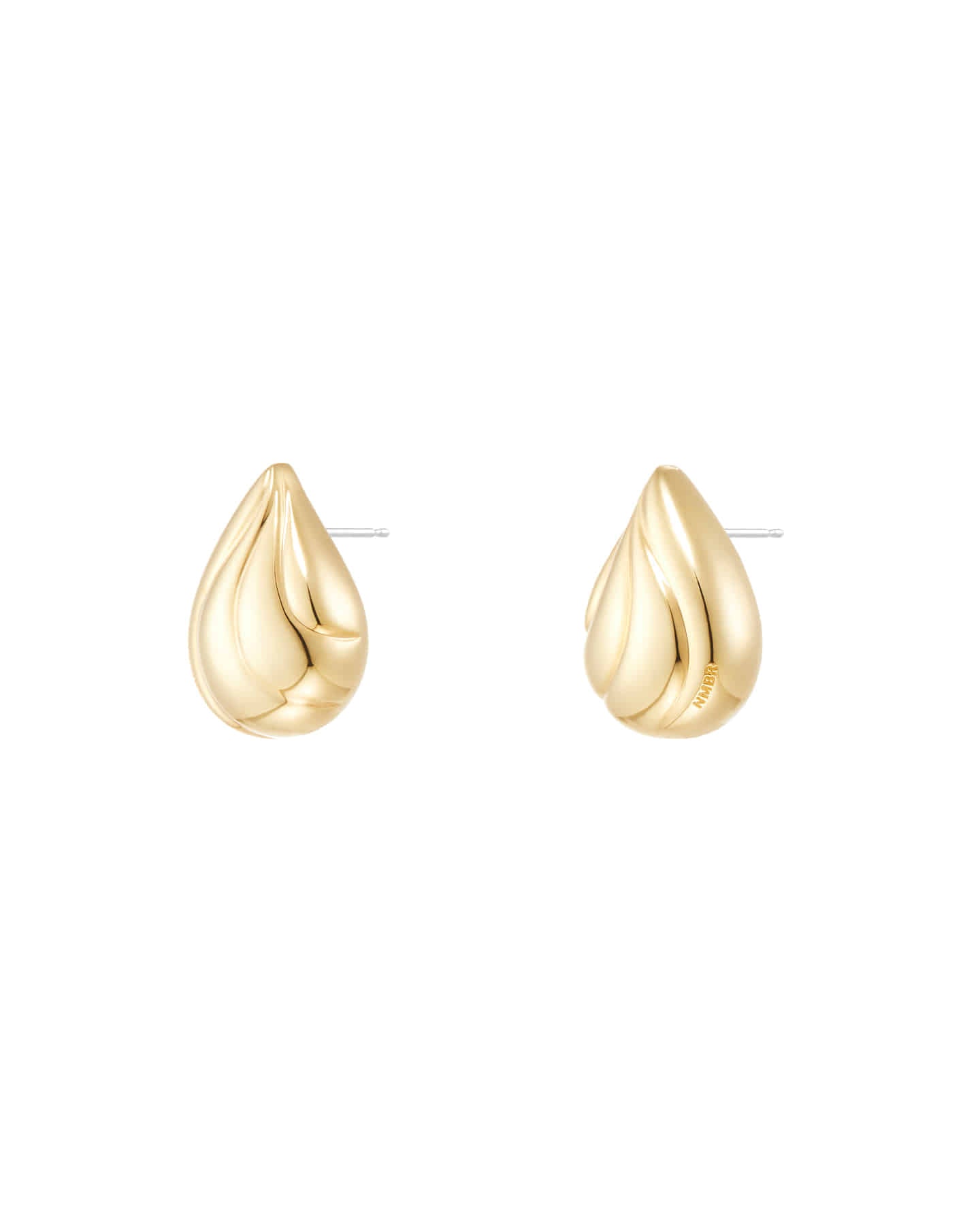 Numbering - Wavy Teardrop Stud Earrings #5135 product image 5 | TRAB K-Fashion Australia