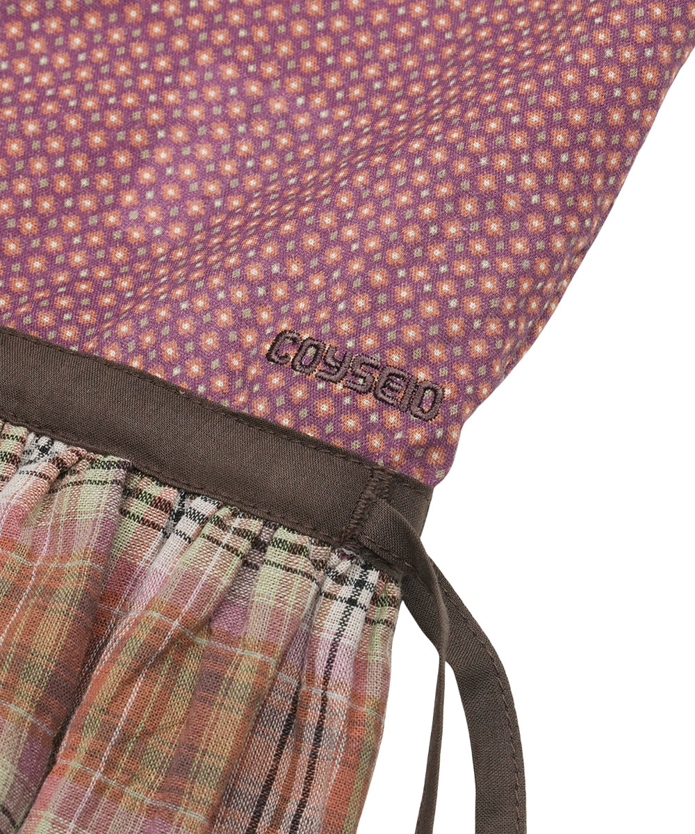 Coyseio - Strap Shirring Blouse (Brown) product image 17 | TRAB K-Fashion Australia