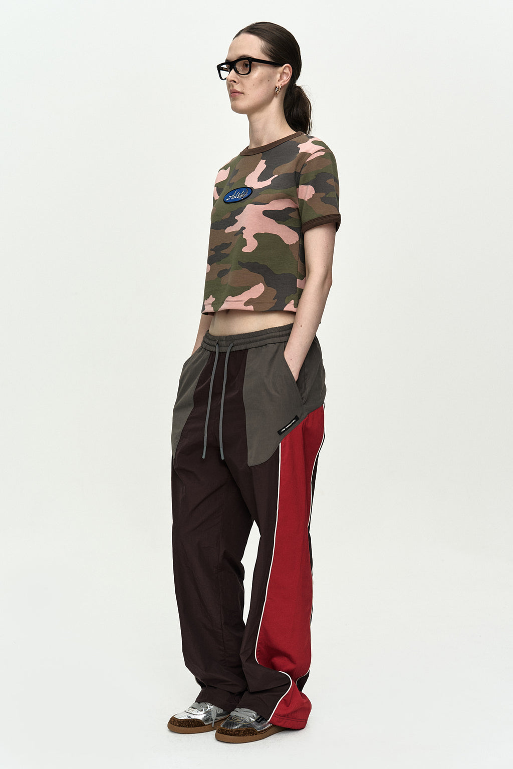 Andersson Bell - (essential) Camouflage Baby Ringer T-Shirt (Essential) product image 3 | TRAB K-Fashion Australia