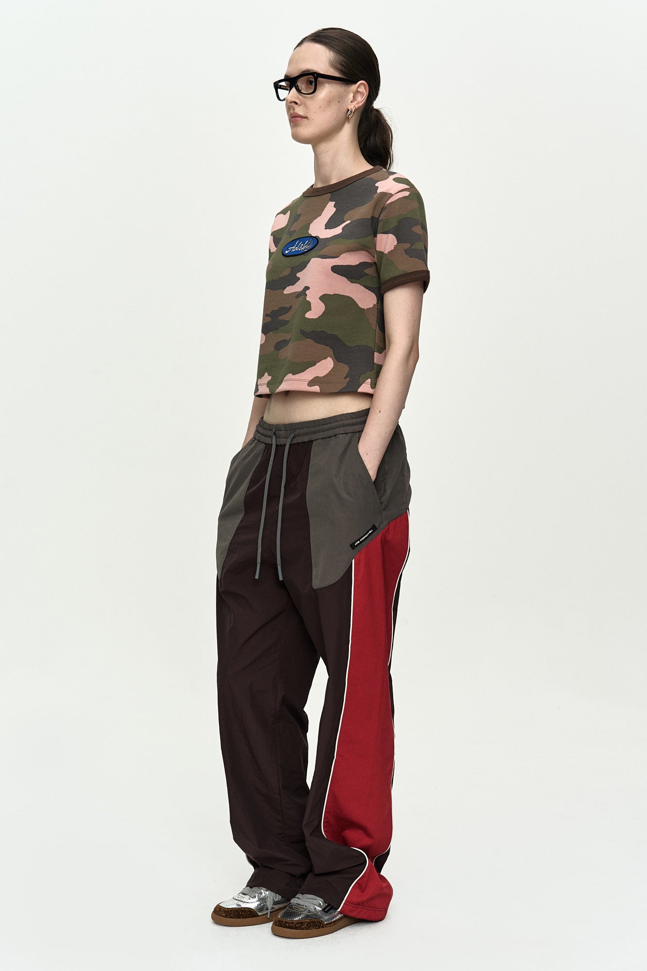 Andersson Bell - (essential) Camouflage Baby Ringer T-Shirt (Essential) product image 3 | TRAB K-Fashion Australia
