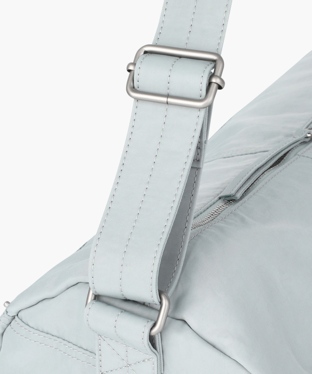Marithe & Francois Girbaud - Big Crossbody Duffle Bag (Light Gray) product image 5 | TRAB K-Fashion Australia