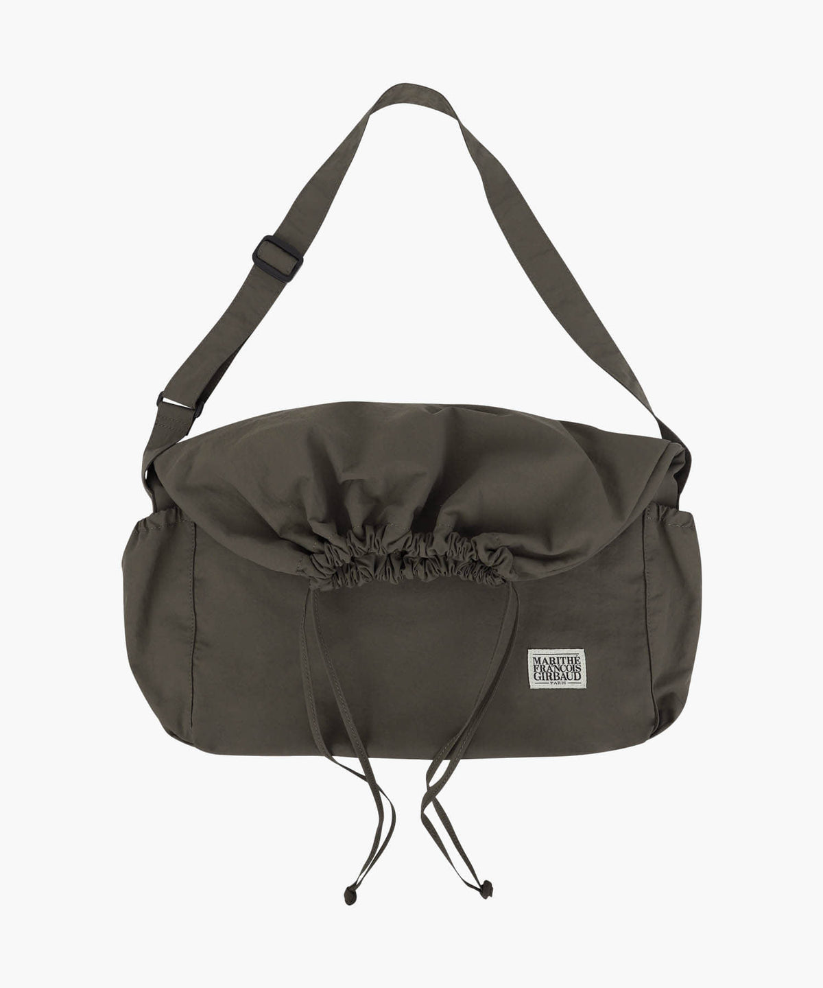 Marithe & Francois Girbaud - Classic Logo String Nylon Cross Bag (Khaki) product image 1 | TRAB K-Fashion Australia