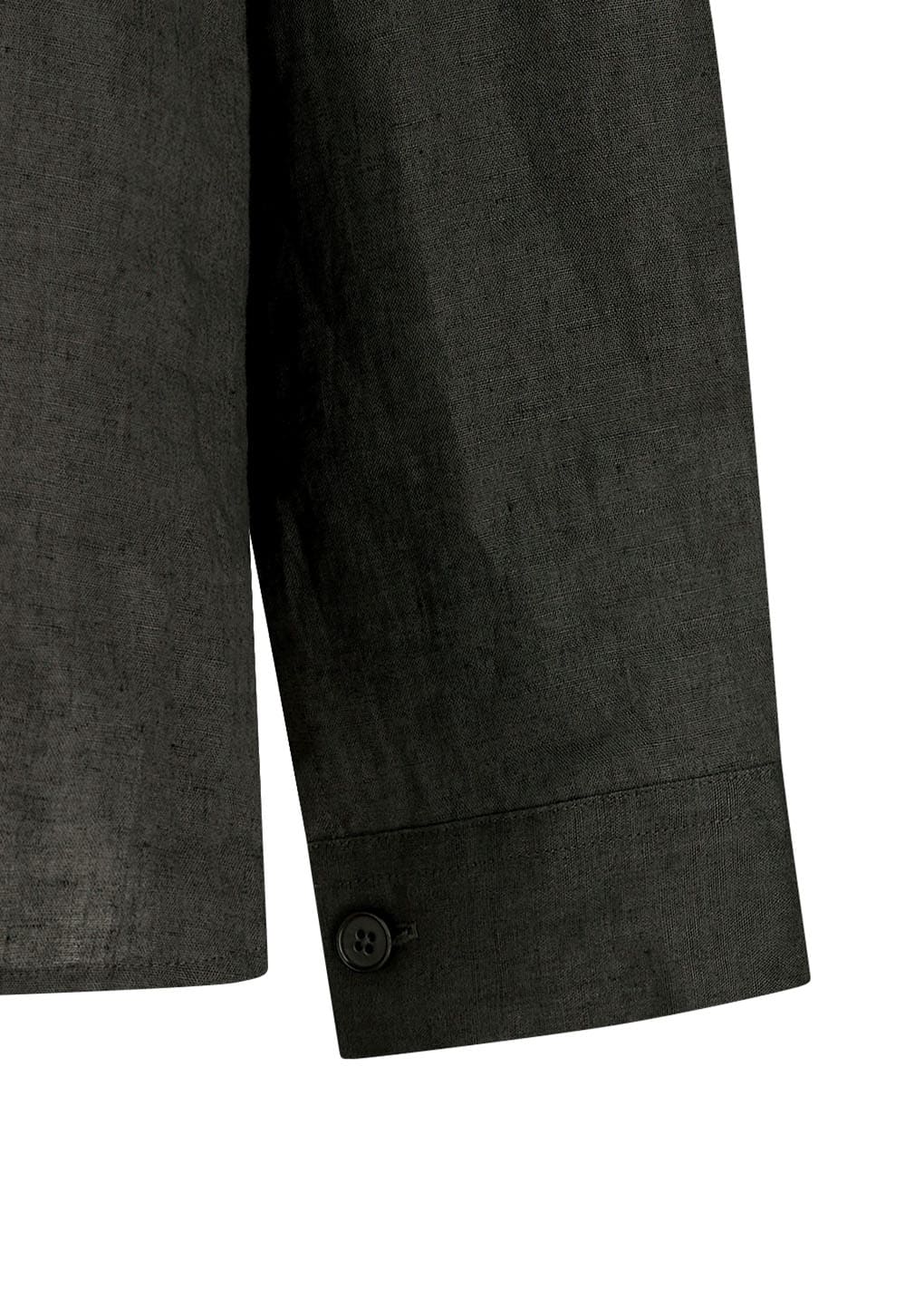 Amomento - Linen Oversized Shirt (Khaki Grey) product image 14 | TRAB K-Fashion Australia