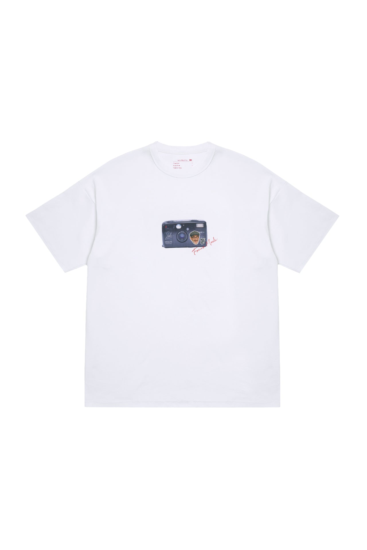 STU - Camera Printing T-Shirt (White) product image 16 | TRAB K-Fashion Australia
